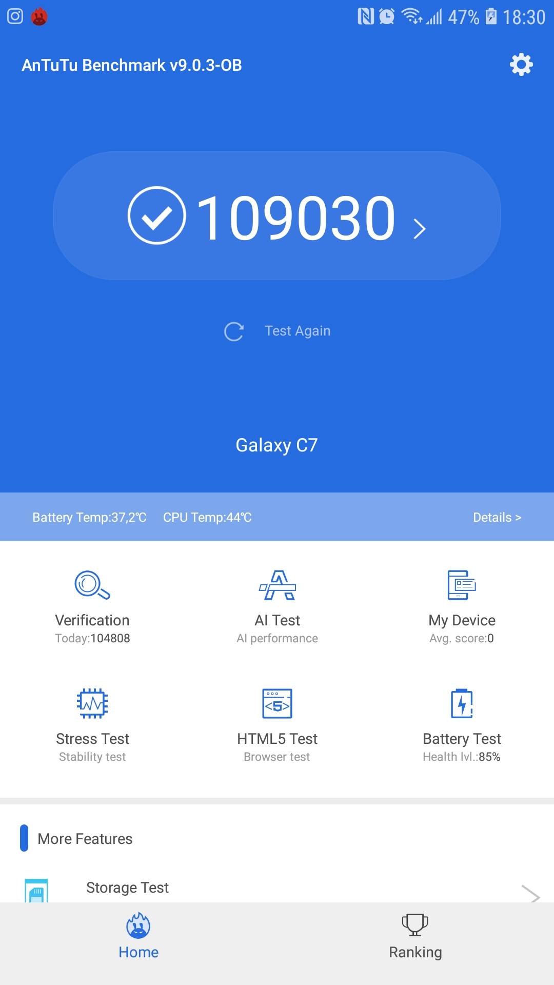 Samsung Galaxy Note 8 64gb Antutu